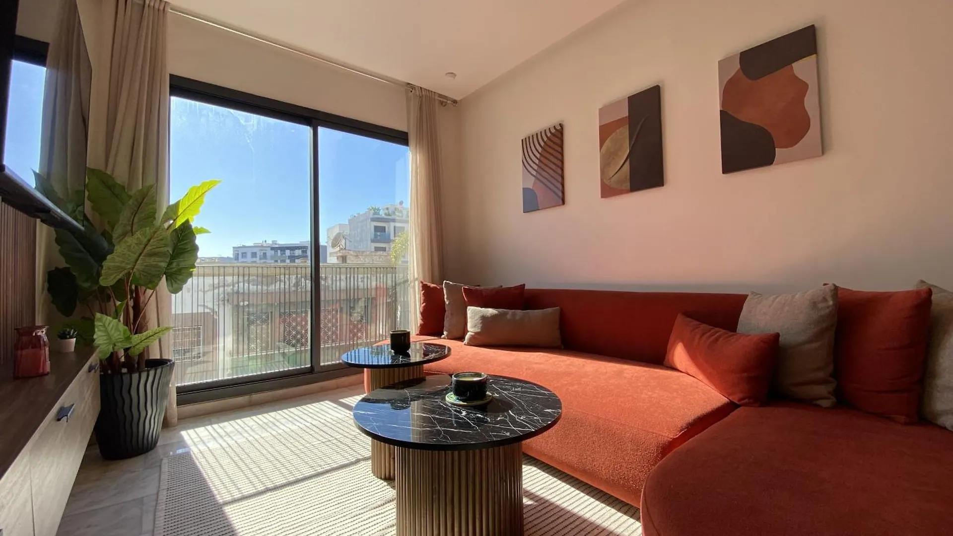 Διαμέρισμα Modern & Fully Equipped 1Bdr Flats In Palmiers Central Casablanca With Terrace & Parking Μαρόκο